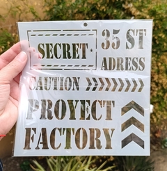 Stencil 20x20 F750