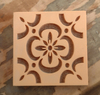 Sello Bajo Relieve 6x6 SR80