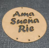 Círculo 15cm Ama Sueña Ríe I