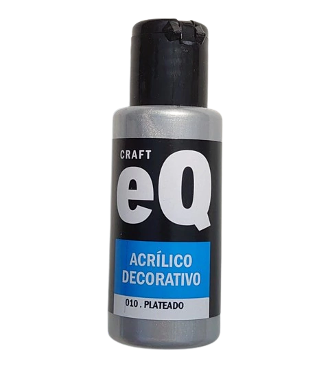 Acrilico Plateado