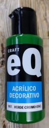 Acrilico Verde Cromo Osc.