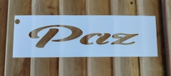 Stencil 17x4,5 cm R174