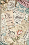 Lamina de Seda A4 Cod PD136
