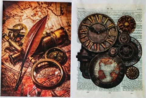 Lamina de Seda A4 Cod. 306