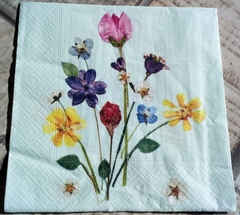Servilleta Flores 6080