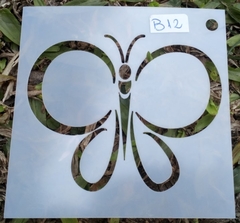 Stencil 10x10 B12