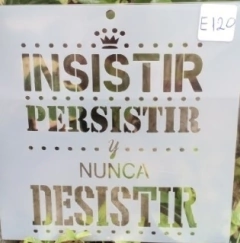 Stencil 15x15 E120