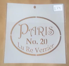 Stencil 15x15 E14
