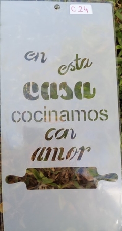 Stencil 20x10 C24