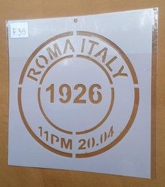 Stencil 20x20 F35