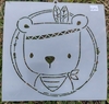 Stencil 20x20 F694