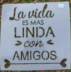 Stencil 20x20 F708