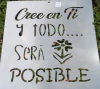 Stencil 30x30 GD422