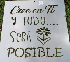 Stencil 30x30 GD422
