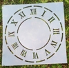 Stencil 30x30 Reloj 02