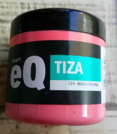 Pintura a la Tiza Rosa Colonial