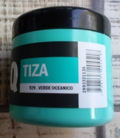 Pintura a la Tiza Verde Oceanico
