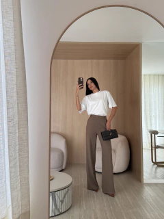 WIDE LEG ALFAIATARIA - Maysa Barros