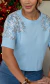 Blusa Bordada Luz - Azul na internet