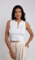 Cropped Huani - Branco - comprar online
