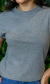 T-shirt Modal - Cinza na internet