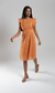Vestido Lêda - Caramelo - comprar online