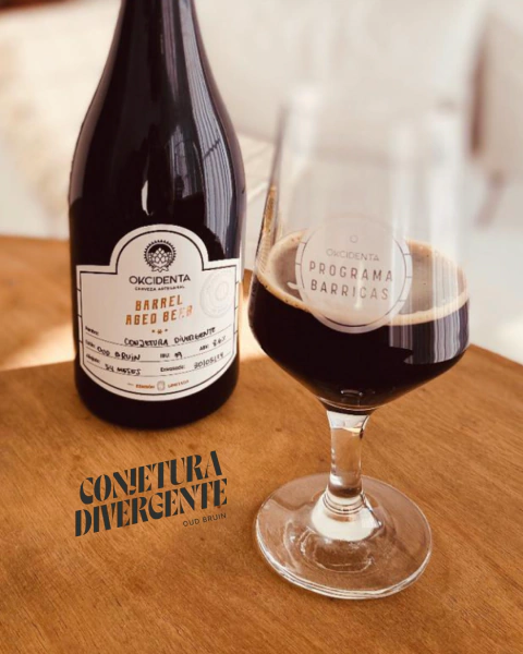 CONJETURA DIVERGENTE - Barrel Aged Oud Bruin - 750cc