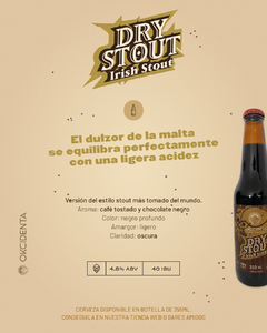 DRY STOUT - Irish Stout - 355cc - comprar online