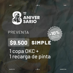 8vo Aniversario 30/5 - Pack simple - comprar online