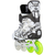 Imagen de Patines Mission Inhaler WM03 JR para roller hockey