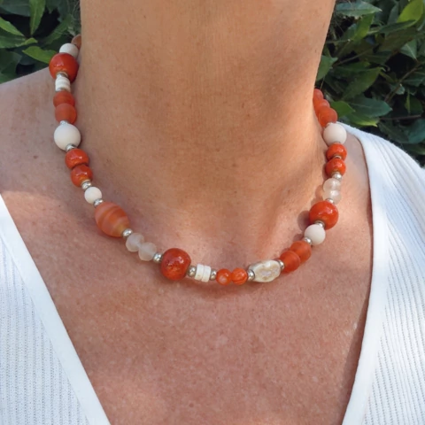 Collar Cafayate Naranja - buy online