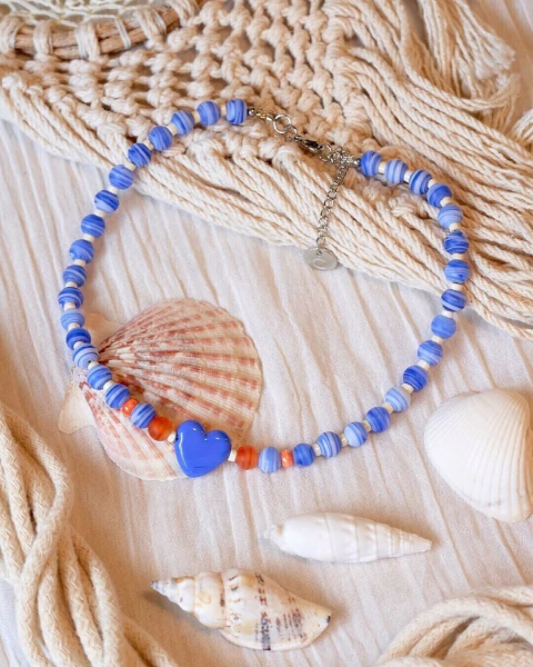 Collar Córcega Azul - comprar online