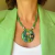Green Aloha Necklace 177 - Cristálida Collares , Pulseras y Accesorios 