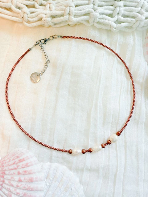 Collar Mardel Bronce - comprar online