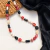 Collar Cafayate Negro y Rojo