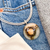 Handmade fused glass jewelry