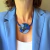 Collar Dafne Azul 129 - comprar online