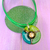 Collar de diseño color verde