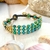 Pulsera Triple Turquesa