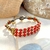 Pulsera Triple Rojo