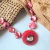 Collar Nacar Rojo 25