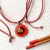 Collar Annie Rojo 25 - comprar online