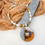 Collar Burdeos Camel Gris 181 - comprar online