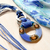 Collar Ziggy Azul 129 - Cristálida Collares , Pulseras y Accesorios 