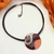 Collar Dafne Choco Naranja 170 en internet