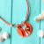 Collar Aloha Naranja Coral 162 en internet