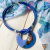 Collar Dubai Azul 129 - comprar online