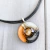 Collar de moda de mujer color negro y camel
