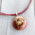 Collar corto de mujer color Bordeaux Morado