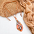 Collar Patagonia Naranja y Tostado on internet